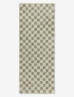 Checkerboard Bath Mat By Sarah Sherman Samuel 18 Checkerboard Bath Mat By Sarah Sherman Samuel -Furniture Store CheckerboardBathMatbySarahShermanSamuel Lichen 2 x5 A06569285144