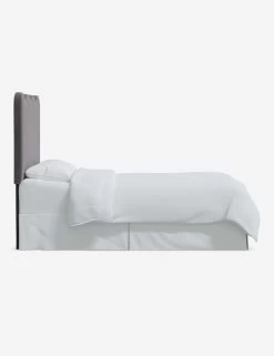 Clementine Headboard -Furniture Store ClementineHeadboard SteelVelvet 1431FTTNSTL 2