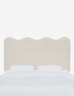 Clementine Headboard -Furniture Store ClementineHeadboard TalcLinen 1431FLNNTLC 1