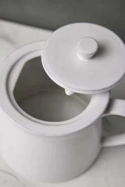Friso Tea Pot, White By Costa Nova -Furniture Store CostaNovaFrisoTeaPot White 0194