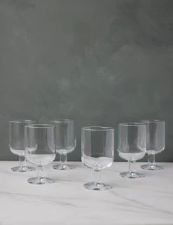 Safra Water Glasses (Set Of 6) By Costa Nova