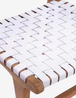 Gallagher Leather Dining Chair -Furniture Store DOV25003WHcl