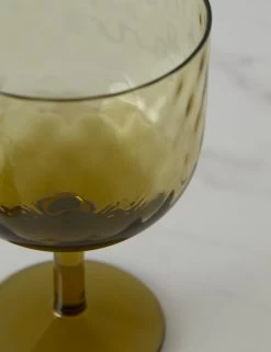 Dapple Wine Glass By LSA International -Furniture Store DappleWineGlass WoodlandGreenbyLSAInternational A0655653 17539