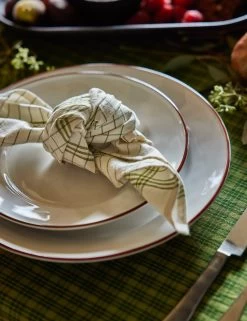 French Lattice Napkins (Set Of 4) By Heather Taylor Home -Furniture Store DiningRoom 15075 Swatch SITECROP