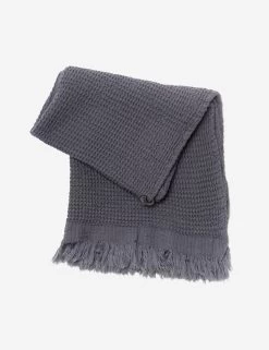 Ella Waffle Hand Towel By House No. 23 -Furniture Store ELLAHANDTOWEL ANTHRACITE PRODUCT