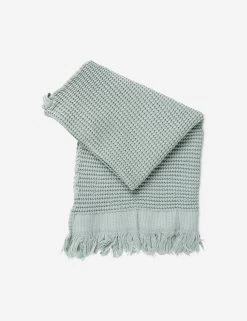 Ella Waffle Hand Towel By House No. 23 -Furniture Store ELLAHANDTOWEL SAGE PRODUCT