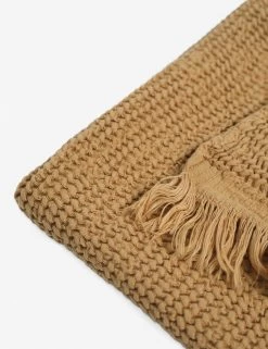 Ella Waffle Hand Towel By House No. 23 -Furniture Store EllaHandTowel Latte2