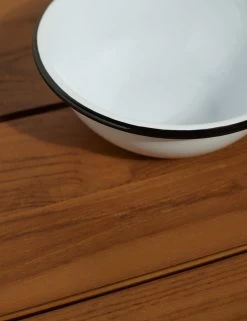 Enamelware Cereal Bowl (Set Of 4) By Crow Canyon -Furniture Store EnamelwareCerealBowl 20oz BlackRim Setof4 7501