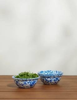 Enamelware Cereal Bowl (Set Of 4) By Crow Canyon