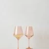 Stemware (Set Of 2) By Estelle Colored Glass