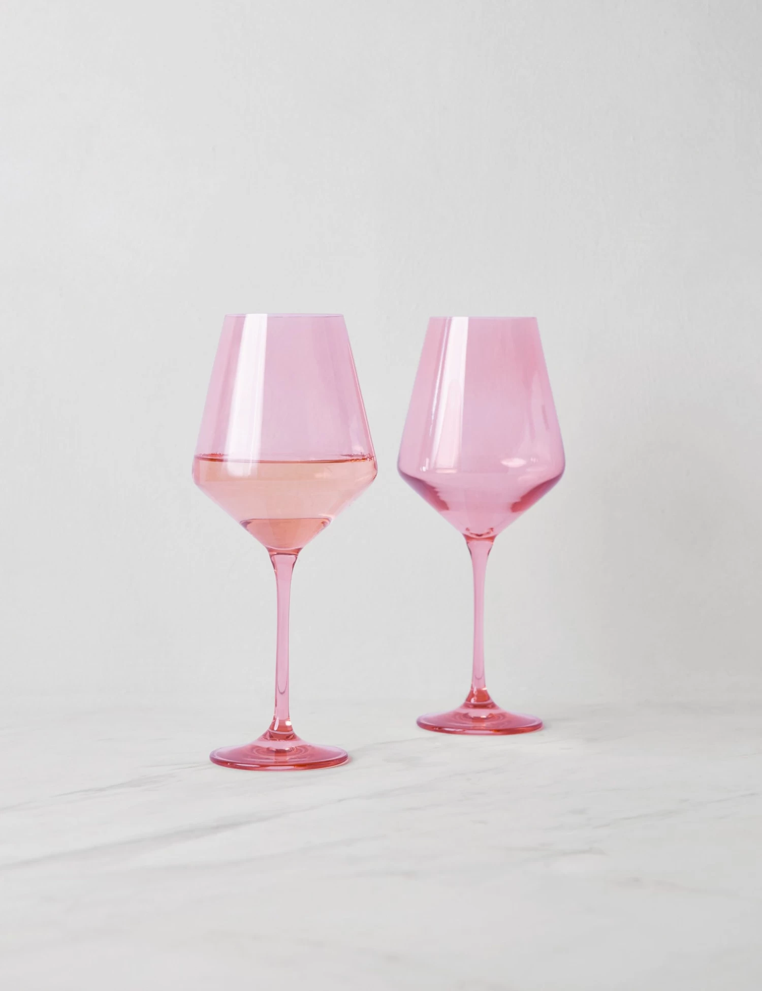 Stemware (Set Of 2) By Estelle Colored Glass 12 Stemware (Set Of 2) By Estelle Colored Glass - Image 12