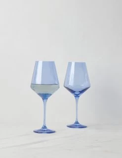 Stemware (Set Of 2) By Estelle Colored Glass 27 Stemware (Set Of 2) By Estelle Colored Glass -Furniture Store EstelleColoredGlassWineGlass Cob