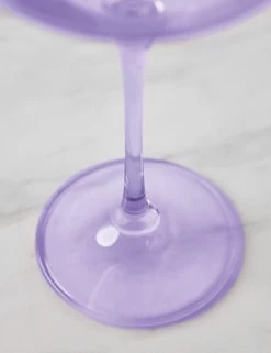 Stemware (Set Of 2) By Estelle Colored Glass 37 Stemware (Set Of 2) By Estelle Colored Glass -Furniture Store EstelleColoredGlassWineGlass Lav Setof2 7907