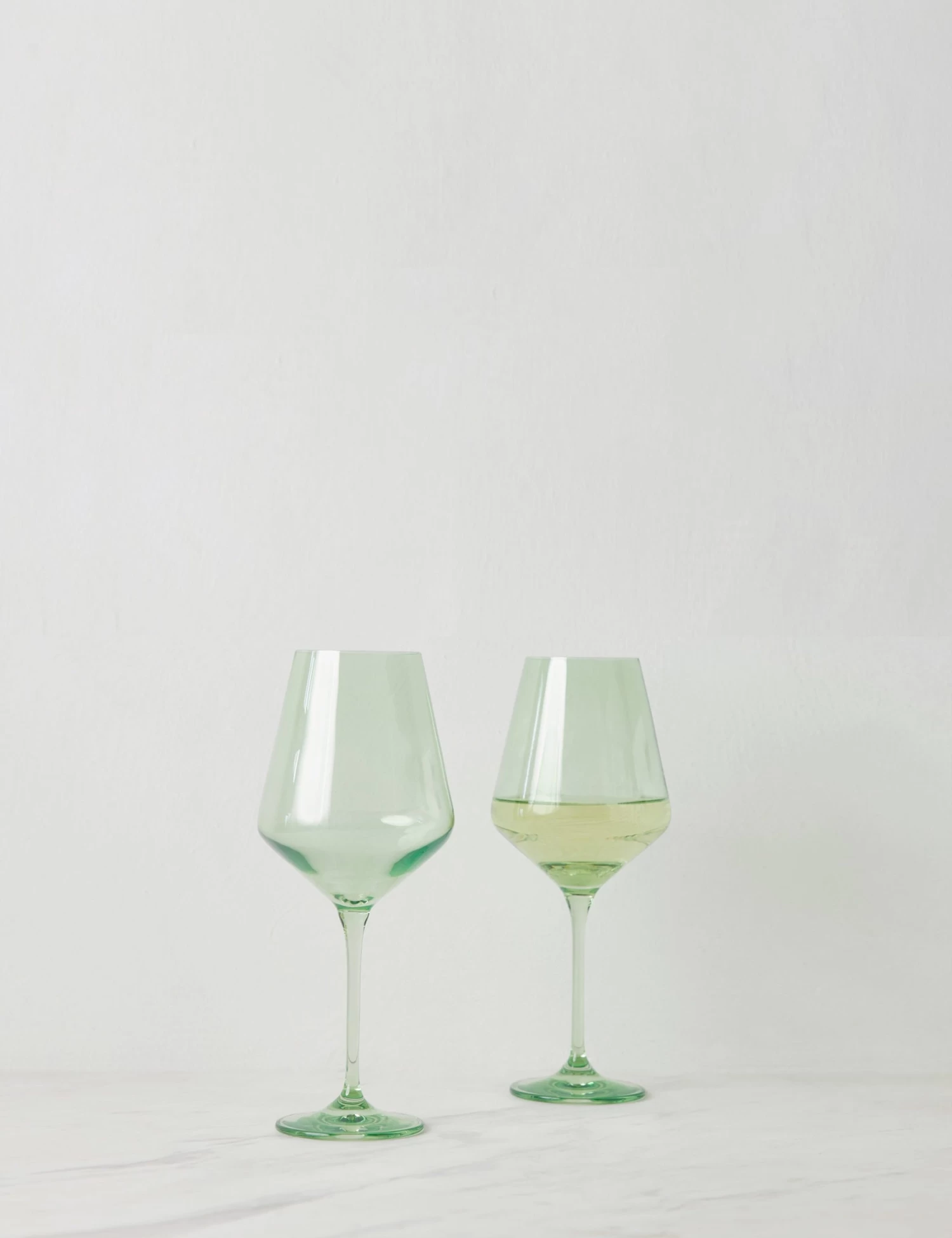 Stemware (Set Of 2) By Estelle Colored Glass 5 Stemware (Set Of 2) By Estelle Colored Glass - Image 5