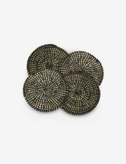 Subsahara Coasters (Set Of 4) By Expedition Subsahara -Furniture Store ExpeditionSubsaharaSafiyahCoasters setof2 4130 1