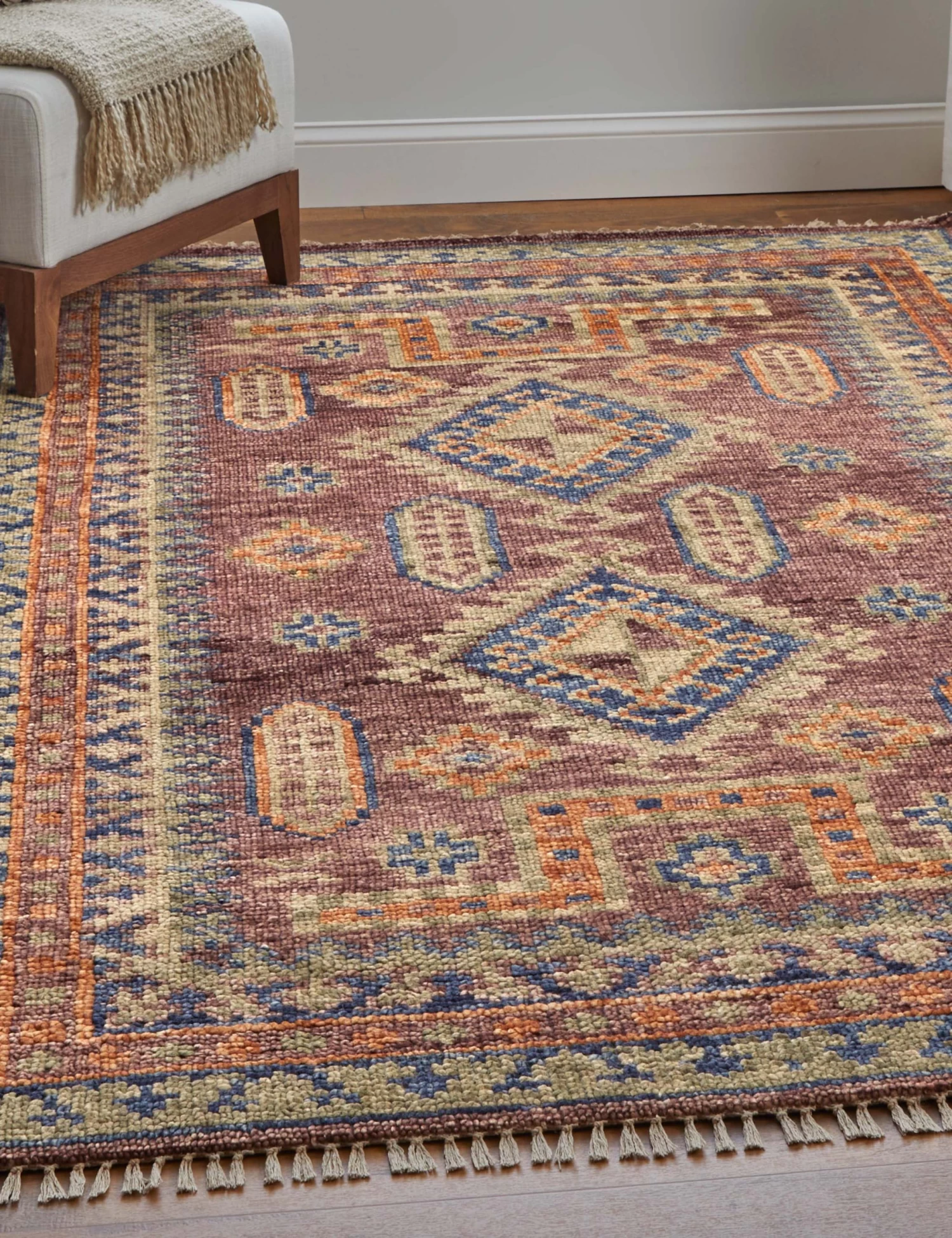 Cornado Hand-Knotted Wool Rug 3 Cornado Hand-Knotted Wool Rug - Image 3