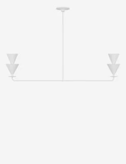 Cornet Linear Chandelier By Christiane Lemieux -Furniture Store FS LXC1102CPST Product