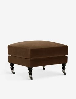 Fabienne Ottoman -Furniture Store Fabienne Ottoman 005 15026 23 AI CinnamonVelvet BU102 31 Product