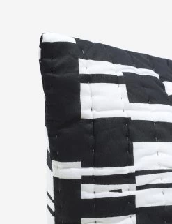 Gemma Sham, (Set Of 2) -Furniture Store GemmaSham Standard BlackandNatural 2807