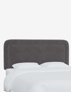 Gwendolyn Headboard -Furniture Store GwendolynHeadboard SteelVelvet 1451FTTNSTL