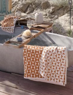 Harper Organic Towel By House No. 23 -Furniture Store HarperTowelSudanBrownandmeteorite