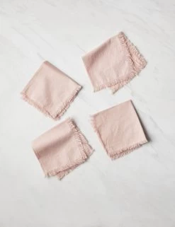 Essential Cotton Cocktail Napkins (Set Of 4) By Hawkins New York -Furniture Store HawkinsNewYorkEssentialSetof4CottonCocktailNapkins Blush 6290 c59272e8 2dc8 4fd6 b284 2b07409055cf