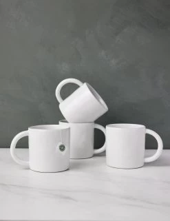 Organic Mugs (Set Of 4) By Hawkins New York