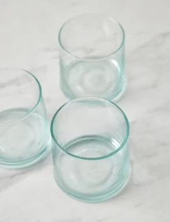 Recycled Glass Tumbler (Set Of 4) By Hawkins New York -Furniture Store HawkinsNewYorkRecycledGlassTumbler Medium Setof4 5548