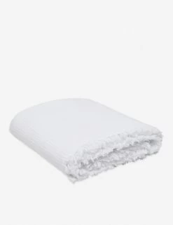 Alaia Cotton Bed Cover By House No. 23 -Furniture Store HouseNo23 AlaiaBedcover White 9675