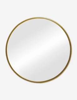 Idris Round Mirror 15 Idris Round Mirror -Furniture Store IdrisMirror Gold Round A06566775106 Product