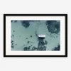 Aerial Ocean Bliss Photography Print By Ingrid Beddoes
