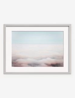 Dream Clouds Photography Print By Ingrid Beddoes -Furniture Store IngridDreamCloudsSilverFrame