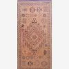Vintage Moroccan Hand-Knotted Wool Rug No. 48, 5'8 X 12'10