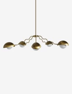 Kukka Chandelier By Sarah Sherman Samuel -Furniture Store KukkaChandelierbySarahShermanSamuel Brass A0656453 4223 Product 1