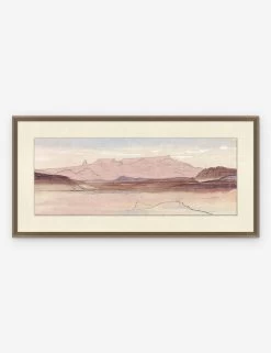 Rose Tinted Landscape 2 Print