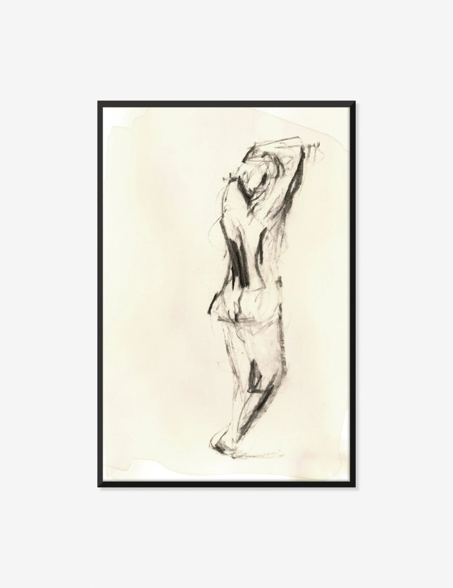 Charcoal Nudes 3 Wall Art By ZBC House 2 Charcoal Nudes 3 Wall Art By ZBC House - Image 2