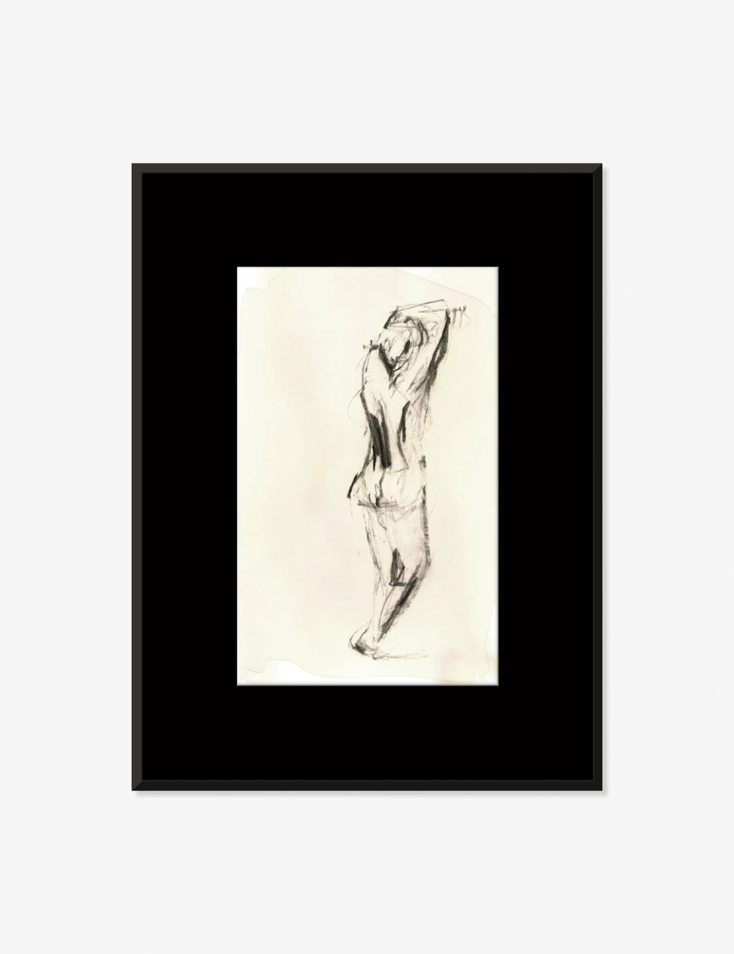 Charcoal Nudes 3 Wall Art By ZBC House 1 Charcoal Nudes 3 Wall Art By ZBC House