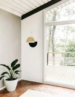 Horizon Wall Hanging By Circle & Line -Furniture Store LG horizon wall black brass 4