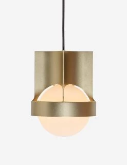 Loop Pendant Light With Sphere IV By Tala -Furniture Store LOOP SPHR IV GD PD 01 04