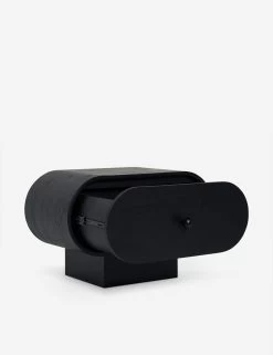 Laughlin Nightstand By Sarah Sherman Samuel -Furniture Store LaughlinNightstand bySarahShermanSamuel Black A0656403 4127 Product