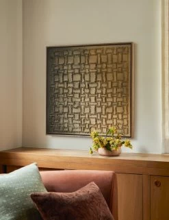 All Torn Up Square Wall Art By Danielle Davis