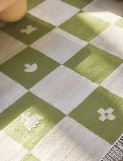 Noam Indoor / Outdoor Rug By Sarah Sherman Samuel -Furniture Store Lulu and Georgia 1 SSSLivingI 291 Site Crop Lifestyle