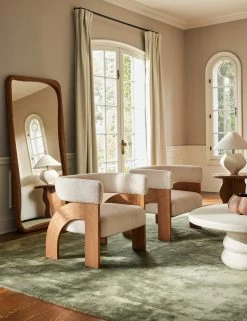 Sutton Hand-Loomed Rug By Aimee Song -Furniture Store Lulu and Georgia 23 AccentChair 3733 Site Crop Lifestyle fefef01a 9e51 4268 87f7 5ab9b27d72c3