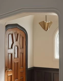 Radner Pendant Light -Furniture Store Lulu and Georgia 50 Entry RadnerPendant Goldenrod Lifestyle