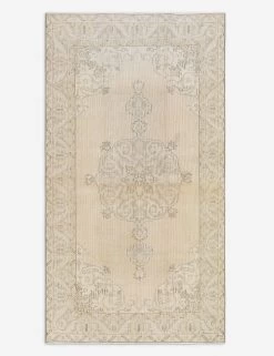 Vintage Turkish Hand-Knotted Wool Rug No. 432, 3'10" X 6'10"