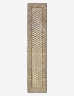 Vintage Turkish Hand-Knotted Wool Runner Rug No. 253, 2'5" X 11'2"