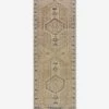 Vintage Turkish Hand-Knotted Wool Runner Rug No. 254, 3'3" X 10'3"