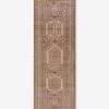 Vintage Turkish Hand-Knotted Wool Runner Rug No. 255, 3'2" X 9'10"