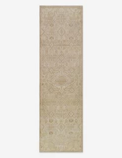 Vintage Turkish Hand-Knotted Wool Runner Rug No. 262, 2'8" X 8'10"