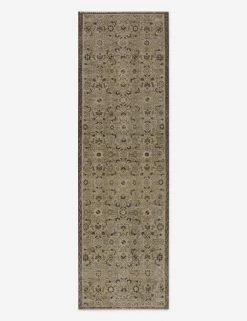 Vintage Turkish Hand-Knotted Wool Runner Rug No. 266, 2'8" X 8'8"